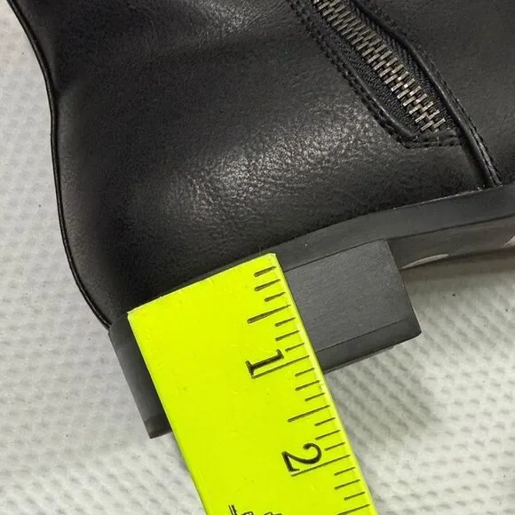 Women's Luoika Black and Brown Ankle Boots Bundle of 2 Pairs Sold Size 12 - Picture 10 of 10